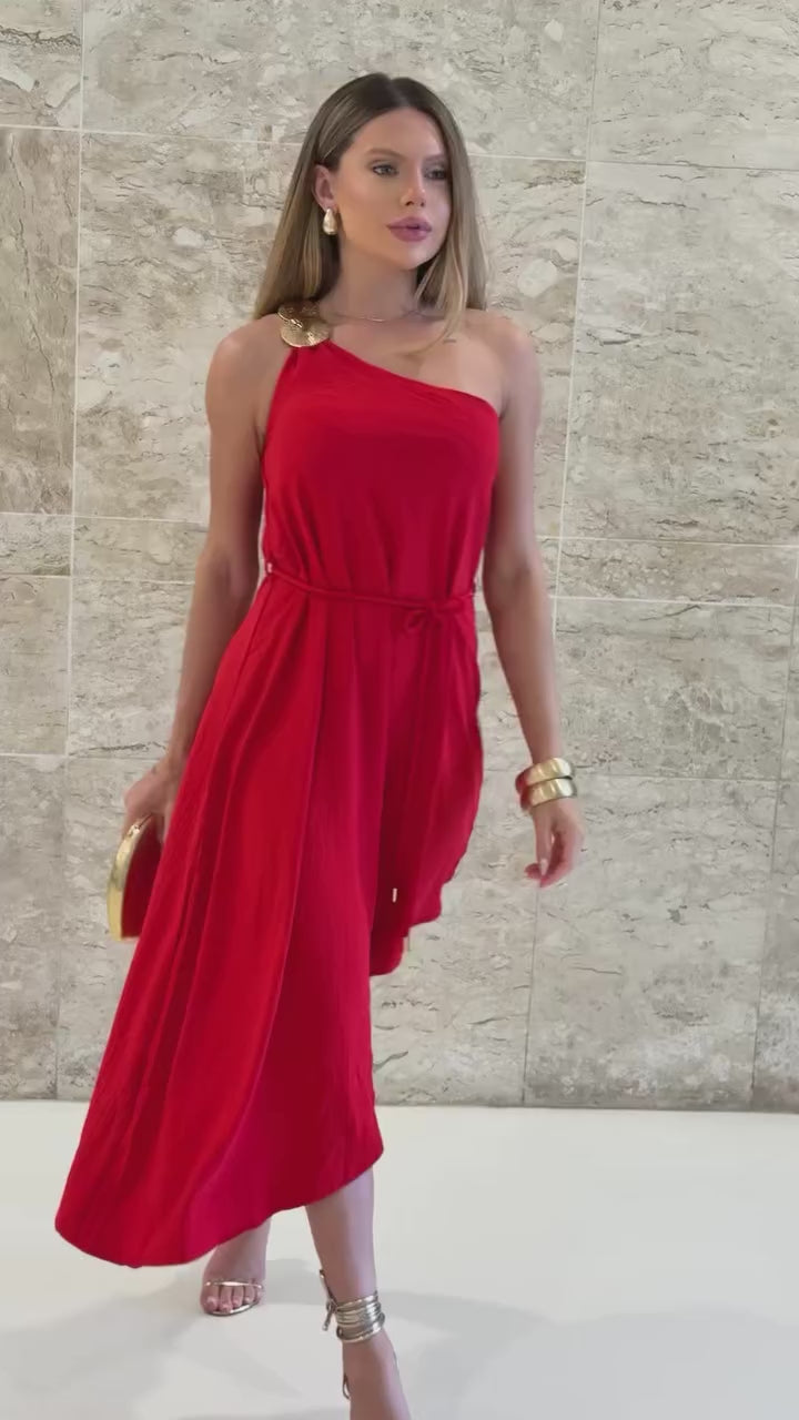 Vestido Deusa Amazónica IANI - Vino